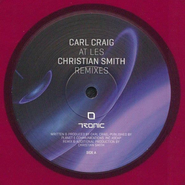 Carl Craig : At Les (Christian Smith Remixes) (12", RE, Pur)