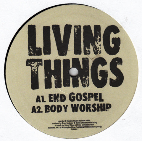 Living Things : The Blackout Generation (10", Promo)