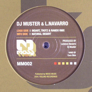 DJ Muster & Lorenzo Navarro : Natural Desert (12")