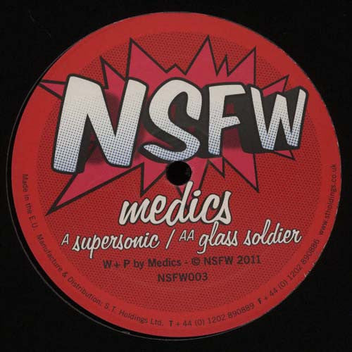 Medics : Supersonic / Glass Soldier (12")