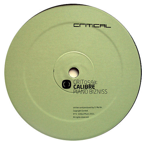 Calibre : Piano Bizness / Smooth Baby (12")