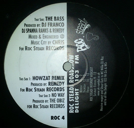 Various : The Bass (12", Promo)