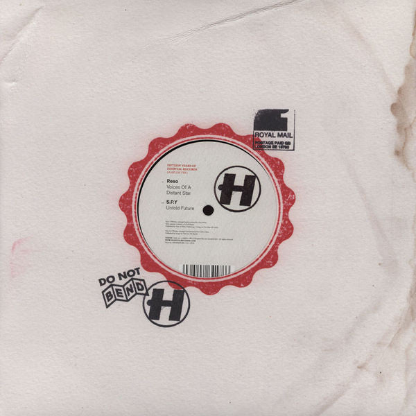 Reso (2) / S.P.Y* : Fifteen Years Of Hospital Records: Sampler Two (12", Smplr)