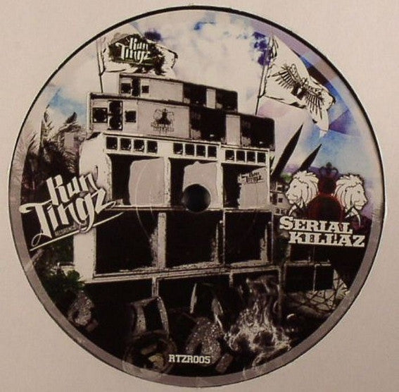Serial Killaz (2) & Run Tingz Cru Featuring Tenor Fly & Blackout Ja : Murder Ya Sound (12")