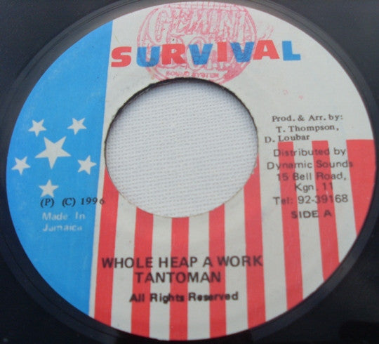 School Boy / Tanto Metro : Gal A Run Mi Down Sniper / Whole Heap A Work (7")