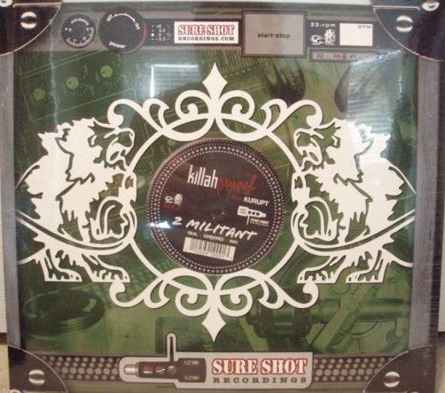 Killah Priest : 2 Militant / Big World (12", Single)