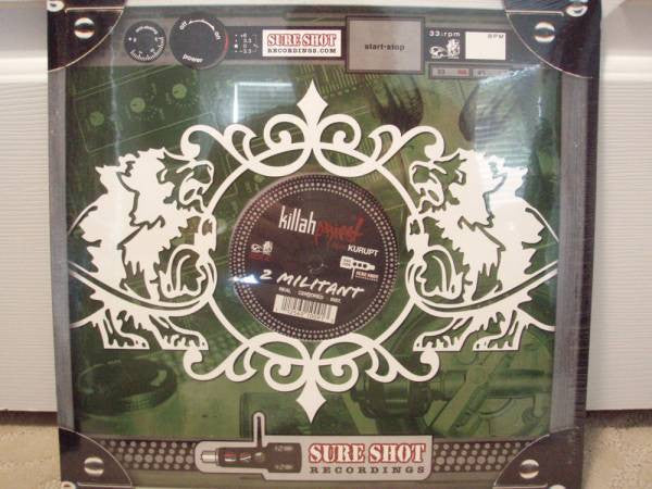 Killah Priest : 2 Militant / Big World (12", Single)