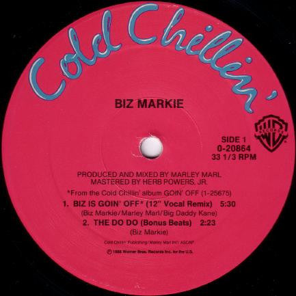 Biz Markie : Biz Is Goin' Off (12", Maxi)