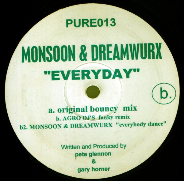 Monsoon & Dreamwurx : Everyday (12")