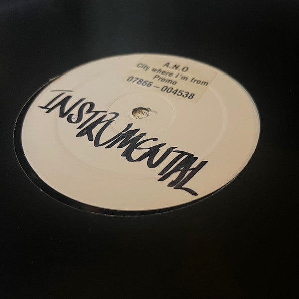A.N.O : City Where I'm From (12", W/Lbl)