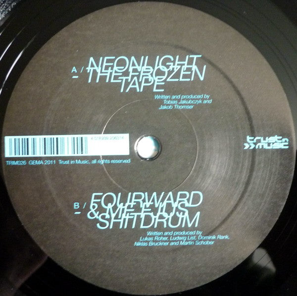 Neonlight / Fourward & Mefjus : The Frozen Tape / Shitdrum (12")