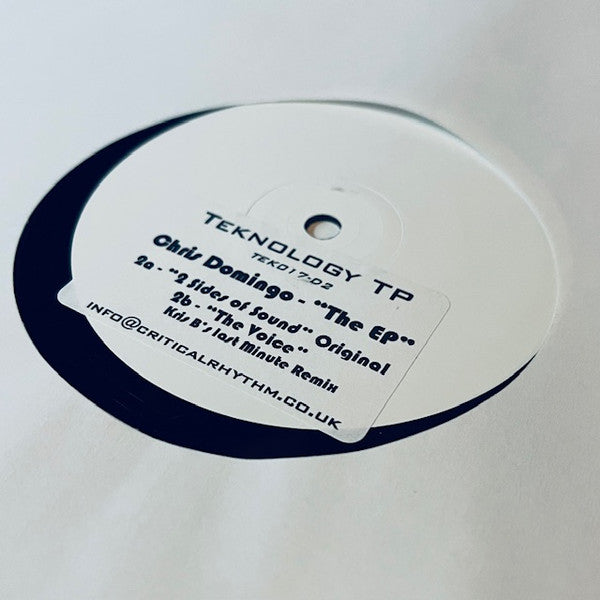 Chris Domingo : The EP Disc 2 (12", TP, W/Lbl)