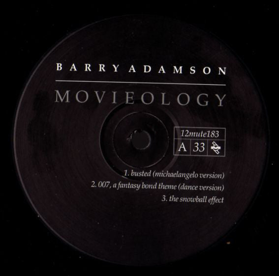 Barry Adamson : Movieology (12", Comp)