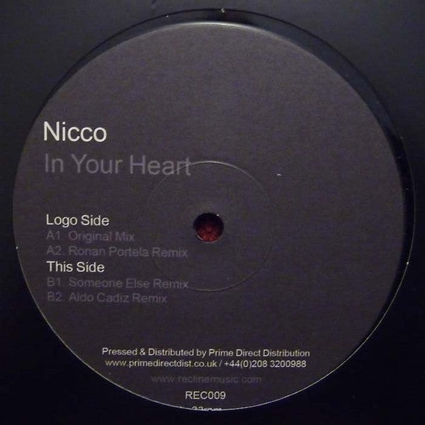 Nicco (2) : In Your Heart (12")