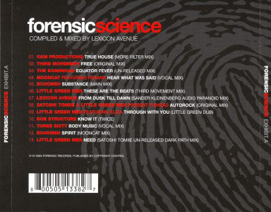 Lexicon Avenue : Forensic Science Exhibit.A (CD, Comp, Mixed)