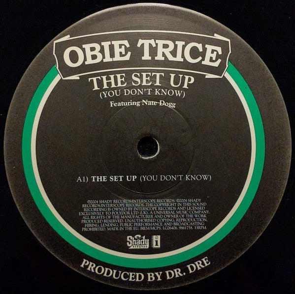 Obie Trice Featuring Nate Dogg : The Set Up (You Don't Know) (12")