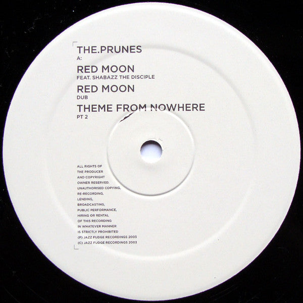 The Prunes feat. Shabazz The Disciple & Maylay Sparks : Red Moon (12")