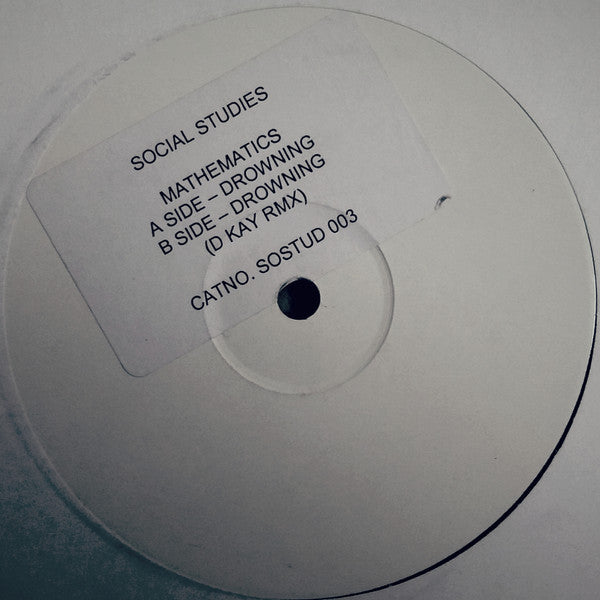 Mathematics : Drowning (12", W/Lbl, Sti)