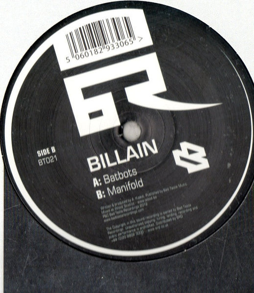 Billain : Batbots / Manifold (12")