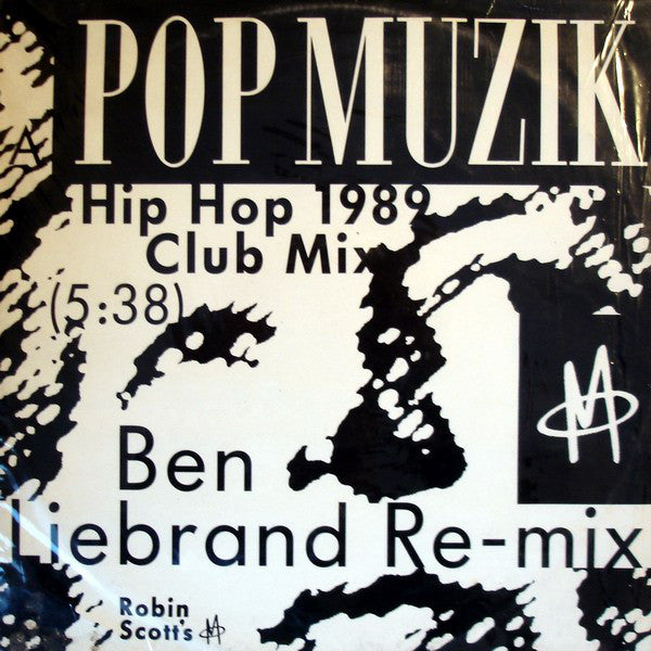 M (2) : Pop Muzik (Ben Liebrand Remix) (12")