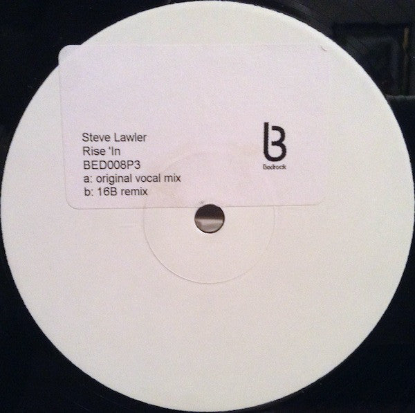 Steve Lawler : Rise 'In (12", Promo, W/Lbl)