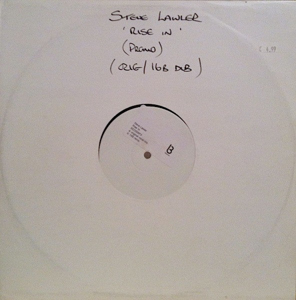 Steve Lawler : Rise 'In (12", Promo, W/Lbl)