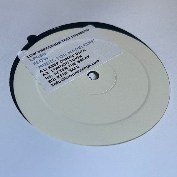 Flow : Music For Madeleine (12", Promo, W/Lbl)