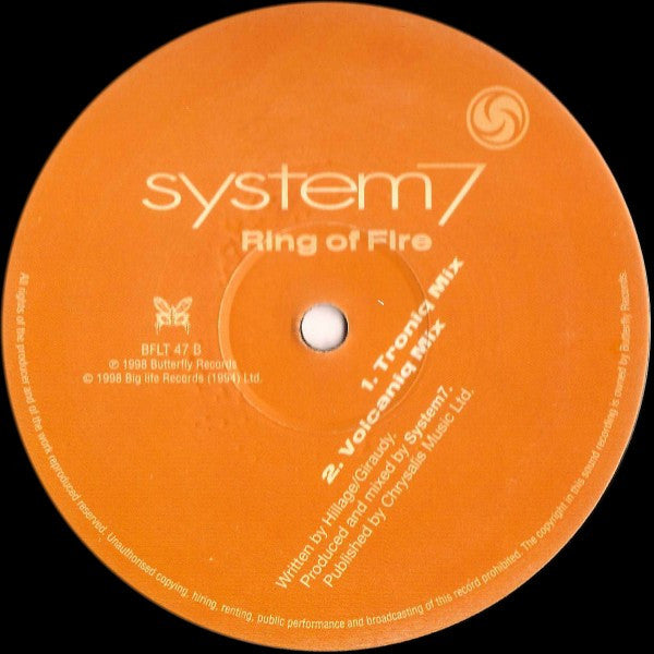 System 7 : Ring Of Fire (12")