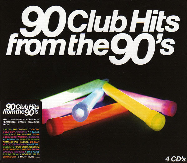 Various : 90 Club Hits From The 90's (4xCD, Comp)