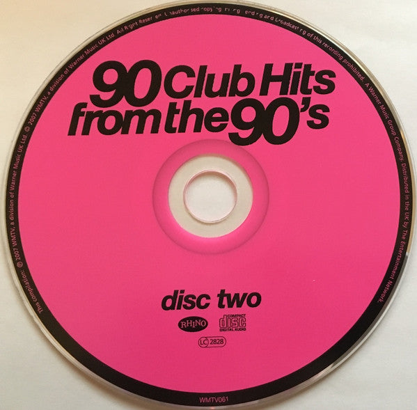 Various : 90 Club Hits From The 90's (4xCD, Comp)