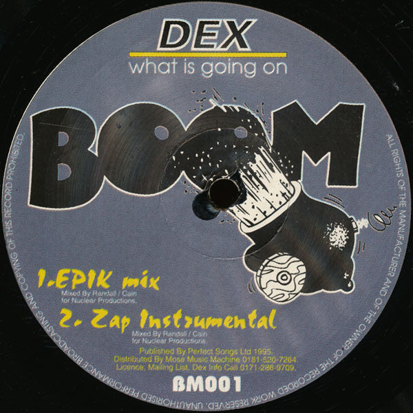 DEX : What Is Going On (12")
