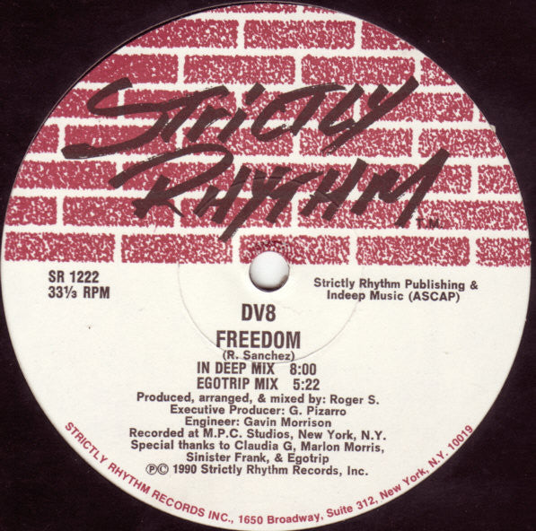 DV8 : Freedom (12")