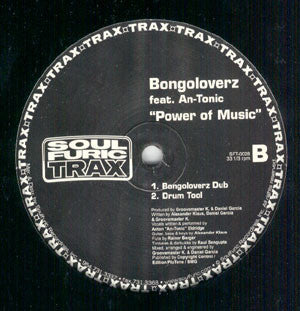 Bongoloverz Feat. An-Tonic : Power Of Music (12")