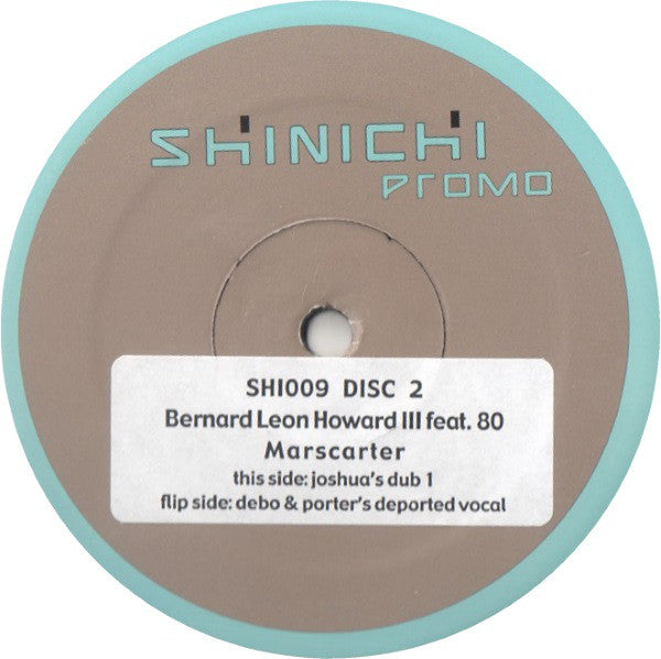 Bernard Leon Howard III Featuring 80 : Marscarter (2x12", Promo, Sti)