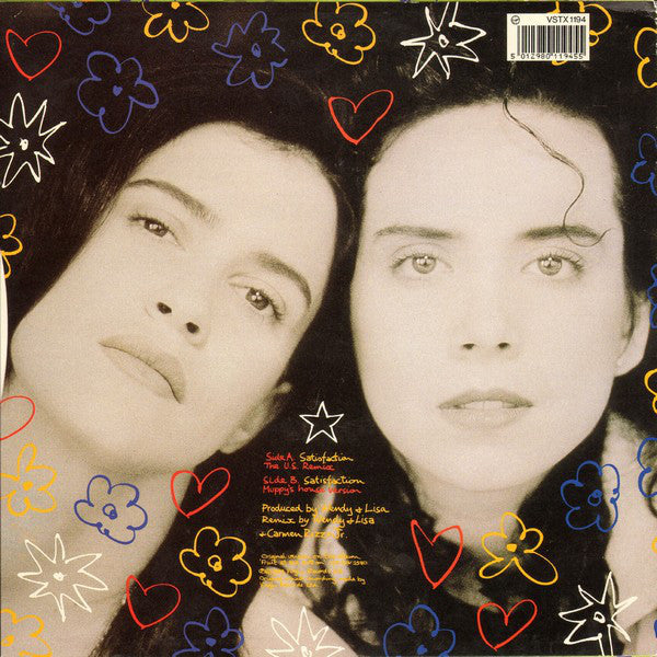 Wendy & Lisa : Satisfaction (U.S. Remix) (12", Single)