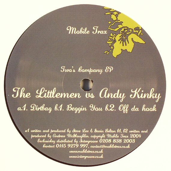The Littlemen vs Andy Kinky : Two's Company EP (12", EP)