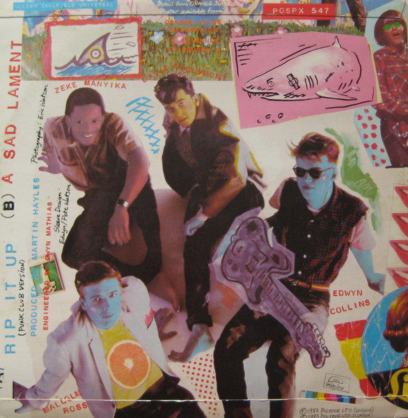 Orange Juice (3) : Rip It Up (12", Single)