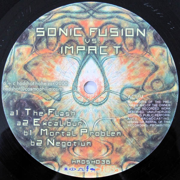 Sonic Fusion Vs. Impact (7) : The Flash (12")