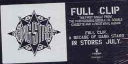 Gang Starr : Full Clip / DWYCK (12")