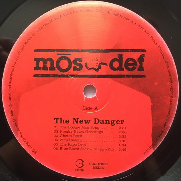 Mos Def : The New Danger (2xLP, Album)