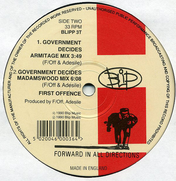 First Offence : Tell Em What U Like (12")