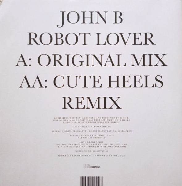 John B : Robot Lover (12")