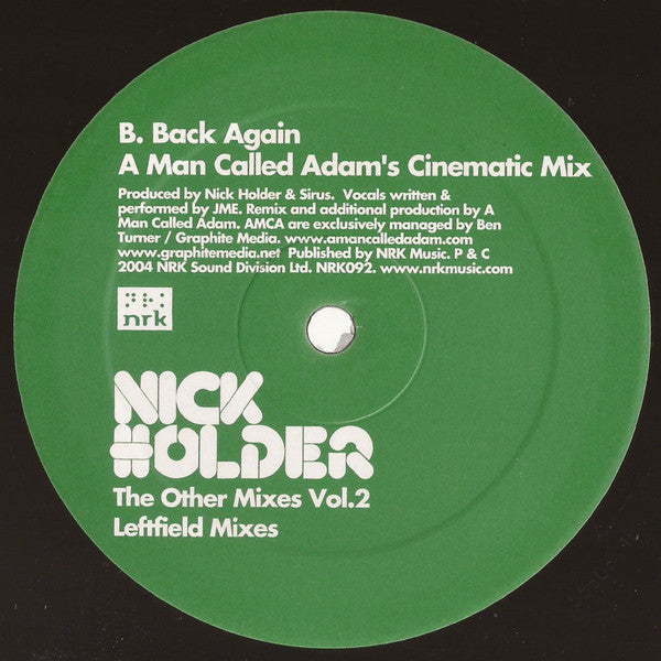 Nick Holder : The Other Mixes Vol.2 (Leftfield Mixes) (2x12")