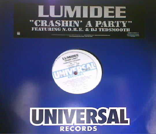 Lumidee : Crashin' A Party (12", Promo)