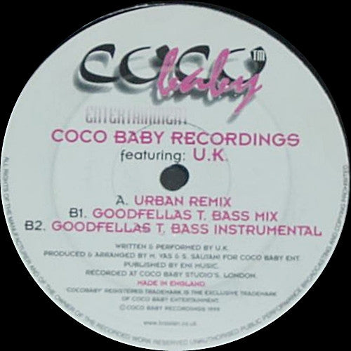 Coco Baby Entertainment Featuring U.K. (2) : Untitled (12")