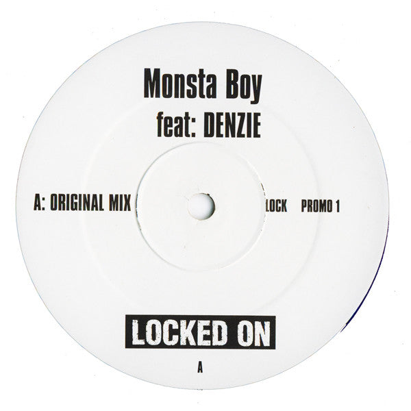 Monsta Boy Feat: Denzie : Baby Can't You See (12", Ltd)