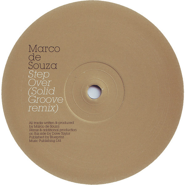 Marco de Souza : Step Over (12")