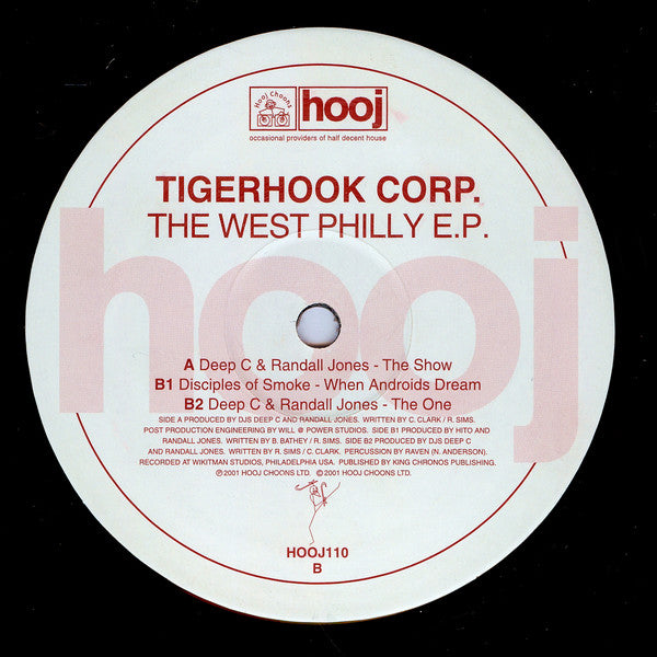Tigerhook Corp* : The West Philly E.P. (12", EP)