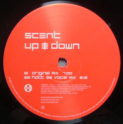 Scent : Up & Down (12")