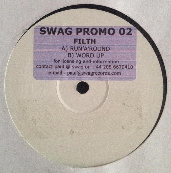 Filth : Runaround (12", Promo)